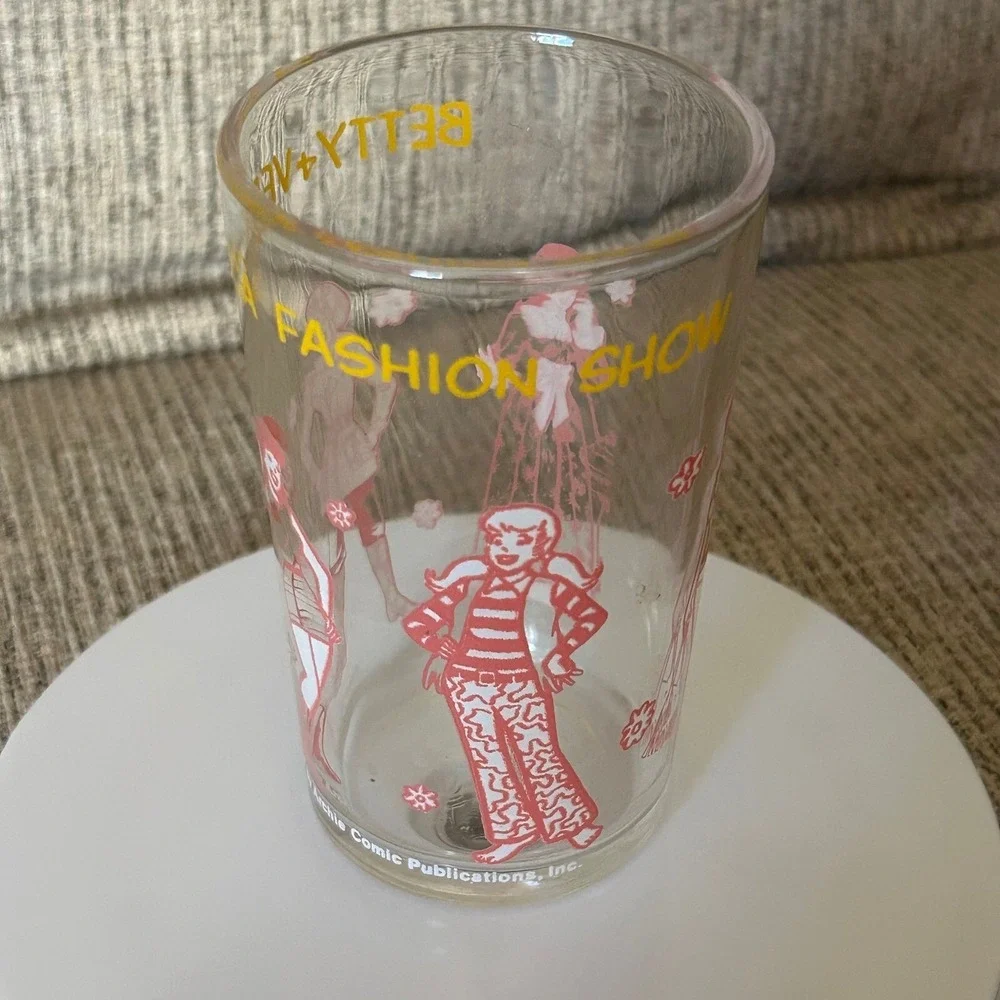 Archie Comics Vintage Glasses 8oz 1973 Set of 4‎ Riverdale
